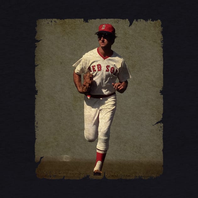 Fred Lynn - Boston Red Sox, 1975 by SOEKAMPTI